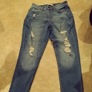 So curvy Jeggings high rise size 11 junior jeans